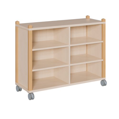 Produkt Bild fahrbares Regal in Stollenbauweise SCS 3 03F