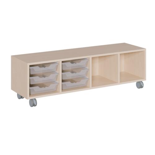 Produkt Bild fahrbares Regal in Korpusbauweise KCS 4 61RF