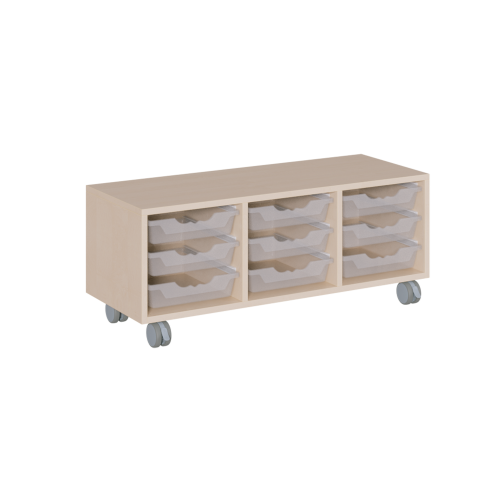 Produkt Bild fahrbares Regal in Korpusbauweise KCS 3 91F