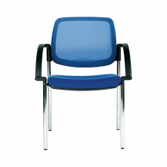 Produktbild Besucherstuhl mit Vierfu&szlig;gestell Dirk 