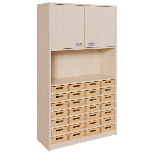 Produkt Bild Korpus-Kombischrank mit Materialk&auml;sten und 2 T&uuml;ren 0218 463 00