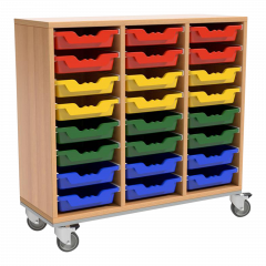 Produktbild Schrank mit 24 flachen Sch&uuml;ben RUB06