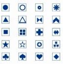 Produkt Bild Symbolbogen selbstklebend MSB B