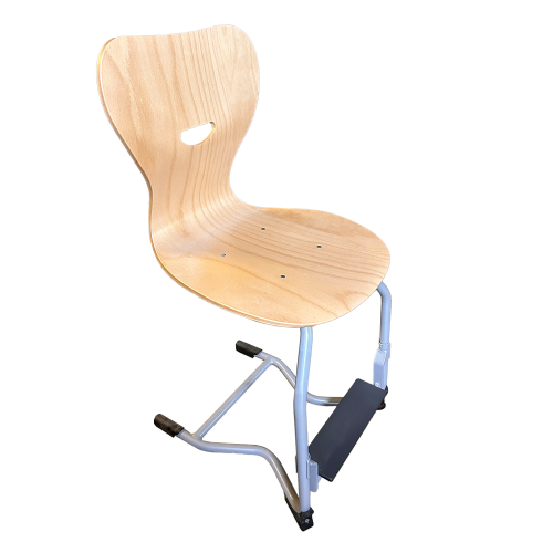 Produkt Bild Fu&szlig;rastenstuhl, Sch&uuml;lerstuhl mit Sperrholzschale S46HSH47