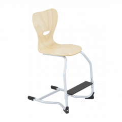 Produktbild Fu&szlig;rastenstuhl, Sch&uuml;lerstuhl mit Sperrholzschale S46HSH24