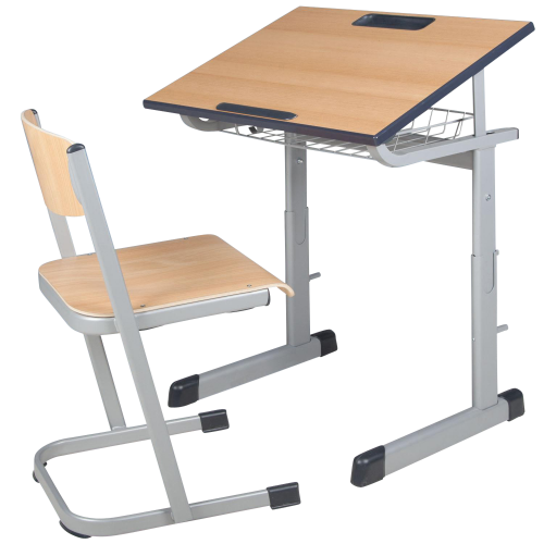 Produkt Bild h&ouml;hen und schr&auml;gstellbarer Zweiertisch 