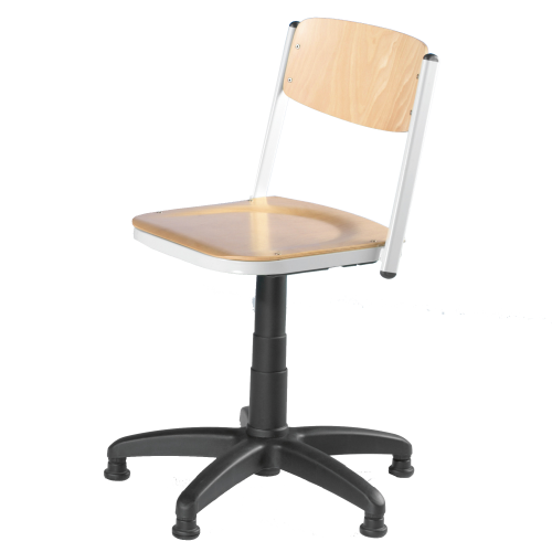 Produkt Bild Drehspindelstuhl, mit Drehpunkt und Sitz-/R&uuml;ckenpolster STUHL 50DSRP