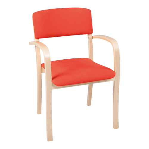 Produkt Bild Stuhl URSULA, mit Sitz-/R&uuml;ckenpolster STH-URA