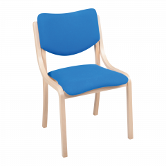 Produktbild Stuhl INGRID, mit Sitz-/R&uuml;ckenpolster und Armlehne STH-INA