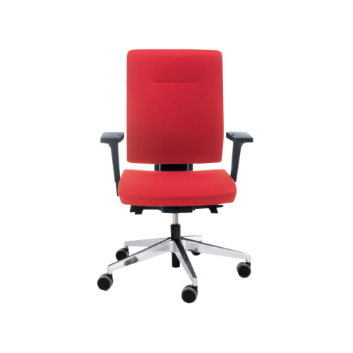 Produkt Bild Drehstuhl CASSANDRA mit H&ouml;henverstellung, Armlehnen und Fu&szlig;kreuz PM-XA10SFL58