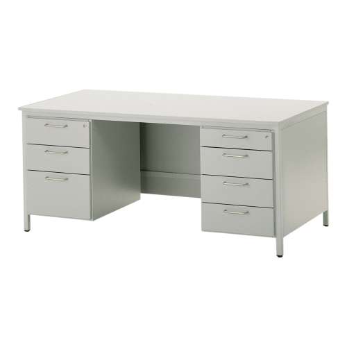 Produkt Bild Schreibtisch, mit Zentralverriegelung und 2 Unterbauten TI 17