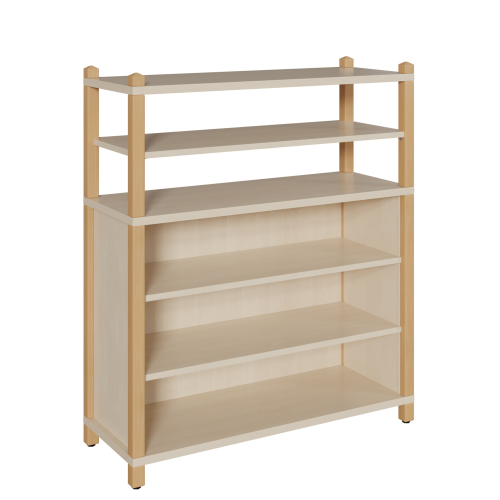 Produkt Bild Stollen-Regal mit 5 F&auml;chern 0612 001 00