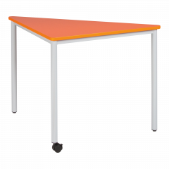 Produktbild h&ouml;henverstellbarer Pythagoras - Dreieckstisch, mit Vollkernplatte 