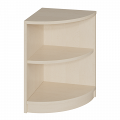 Produktbild Korpus-Eckregal mit festen F&auml;chern 4006 508 00