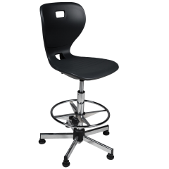 Produktbild Ergostar Counter Drehstuhl Schulstuhl 2.0 mit Chromfu&szlig;ring 