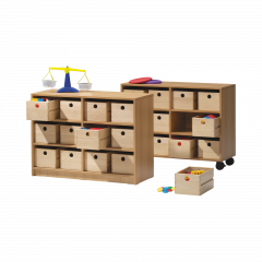 Produktbild Regal mit MW, 4 B&ouml;den und 12 HK 5 WKB12S