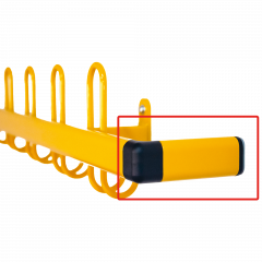 Produktbild Retoure f&uuml;r Garderobenleiste mit Dreifachhaken nach hinten SHLR
