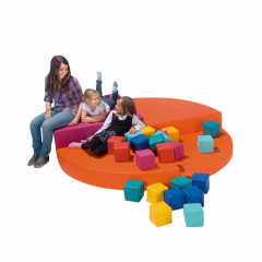 Produktbild Kreisrunde Treppensitzecke 