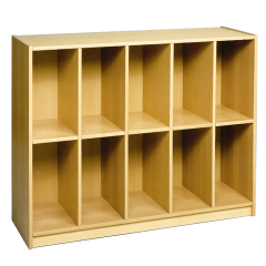 Produktbild Ranzenregal mit 10 F&auml;cher KLR 10A