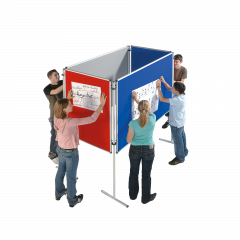 Produktbild Sparset aus Stecktafeln, Stativf&uuml;&szlig;en und Wagen NSTT-RAW