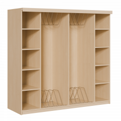 Produktbild Liegepolsterregal f&uuml;r 160 cm lange Polster, mit F&auml;chern KLP 12 160