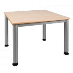 Produktbild Quadratischer Tisch, Platte mit Schichtstoff 