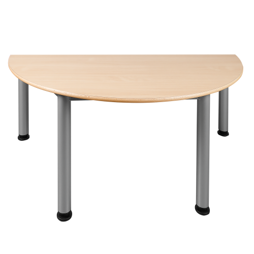 Produkt Bild Halbrunder Tisch, Platte mit Schichtstoff 