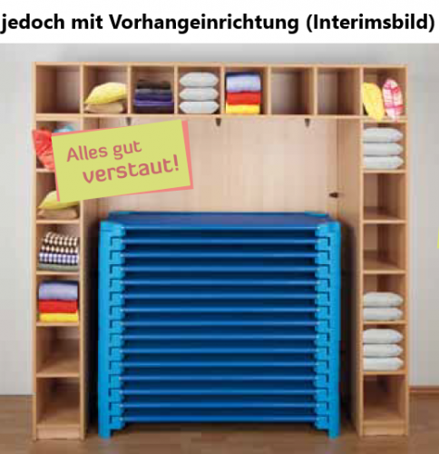 Produkt Bild Regal f&uuml;r Bettzeug und Stapelliegen 121 404-20VE