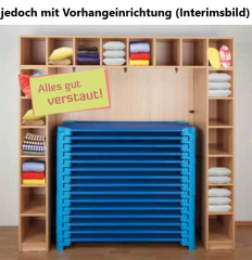 Produktbild Regal f&uuml;r Bettzeug und Stapelliegen 121 404-20VE