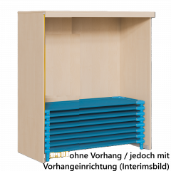 Produktbild Regal f&uuml;r Stapelliegen 121 406 K-VE