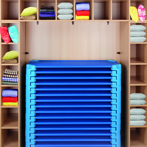 Produkt Bild Regal f&uuml;r Bettzeug und Stapelliegen 