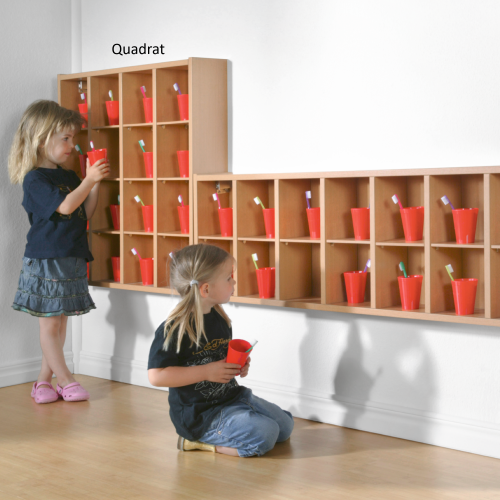 Produkt Bild Zahnputzbecherregal f&uuml;r 16 Becher - Quadrat 117 ZPR 1