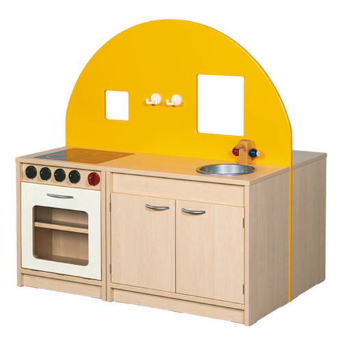 Produkt Bild Spielk&uuml;chenblock - Puppenk&uuml;che doppelseitig 119 128 00