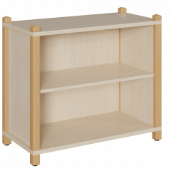 Produktbild Stollen-Regal mit 2 F&auml;chern in Ordnerh&ouml;he 0608 002 00