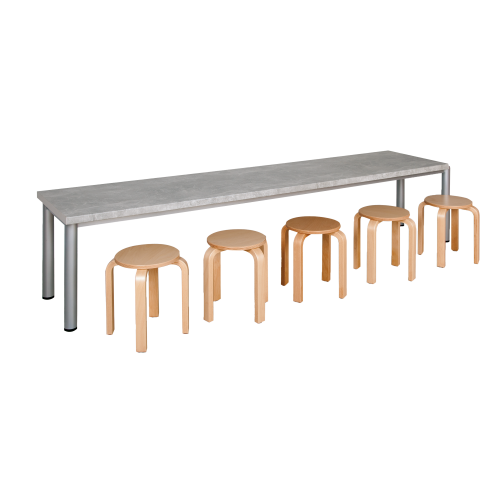 Produkt Bild Bastelarbeitsplatz mit h&ouml;henverstellbarem Stahlgestell 