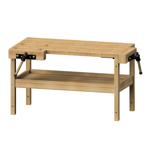 Produkt Bild Kinderhobelbank mit Ablageboden, Massivholz KHB 3264