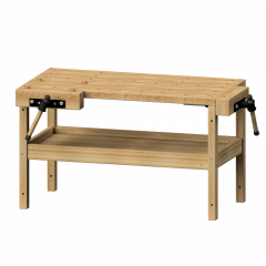 Produktbild Kinderhobelbank mit Ablageboden, Massivholz KHB 3264