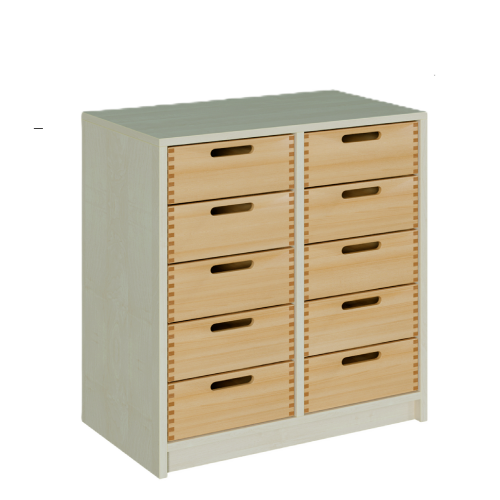 Produkt Bild Korpus-Regal mit Massivholzsch&uuml;ben 6908 046 00