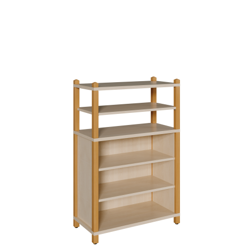 Produkt Bild Stollen-Regal mit 5 F&auml;chern 