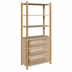 Produktbild Stollen-Regal mit 5 F&auml;chern 