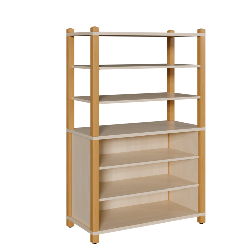 Produkt Bild Stollen-Regal mit 5 F&auml;chern 0618 001 00