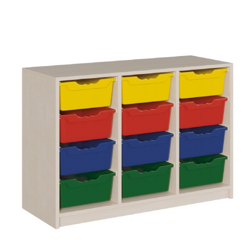 Produkt Bild Regal mit ErgoTray-Boxen in Korpusbauweise 0508 072 00