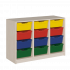 Produkt Bild Regal mit ErgoTray-Boxen in Korpusbauweise 