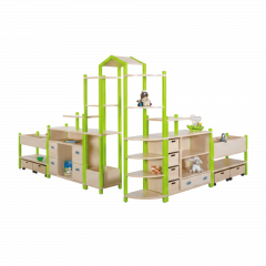 Produktbild Fertigregalsystem in Stollenbauweise "Bianca" FRS S37