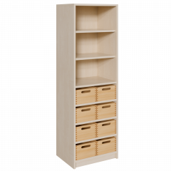 Produktbild Korpus-Regal mit Materialk&auml;sten und offenen F&auml;chern 5216 061 00