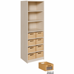 Produktbild Korpus-Regal mit Materialk&auml;sten und offenen F&auml;chern 5216 062 00