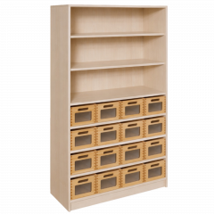 Produktbild Korpus-Regal mit Materialk&auml;sten und offenen F&auml;chern 0216 062 00