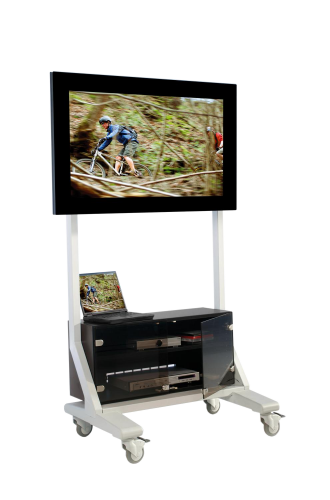 Produkt Bild TV Wagen, TV Rack für Fernseher bis 70 Zoll mit Unterschrank SCL-S40GN