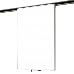 Productimage Whiteboard 2-seitig für Media-Rail 1