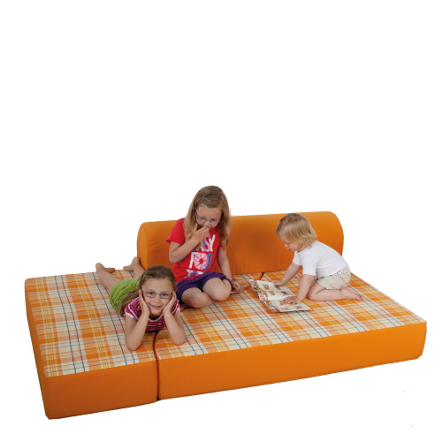Produkt Bild Bett-Sofa mit Rückenrolle 